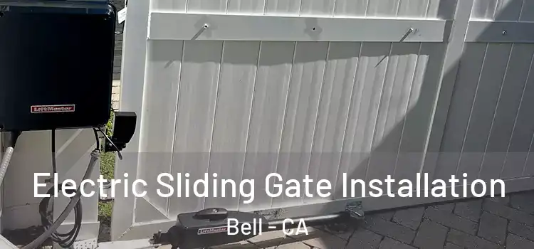  Electric Sliding Gate Installation Bell - CA