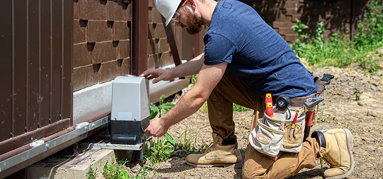 Electric Driveway Gate Installation Bell