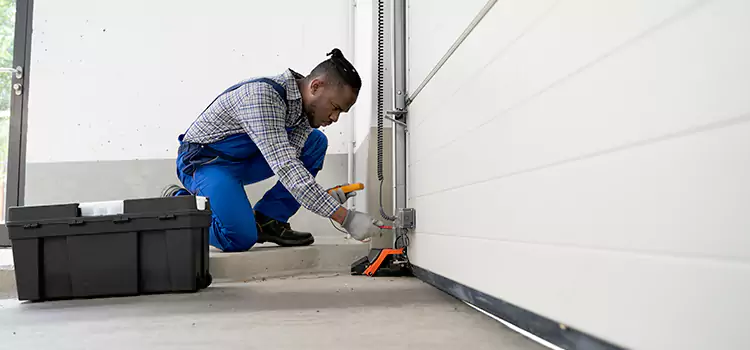 Fix Garage Door Sensor Wires Bell