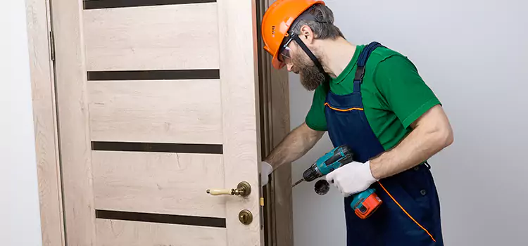Replace Internal Door Handle with Lock Bell
