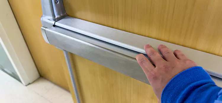 Installing a Push Bar on a Door Bell