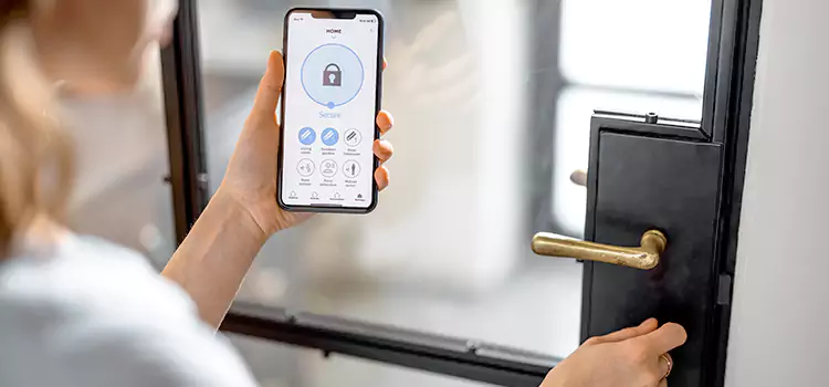 Fingerprint Door Lock Installation Bell