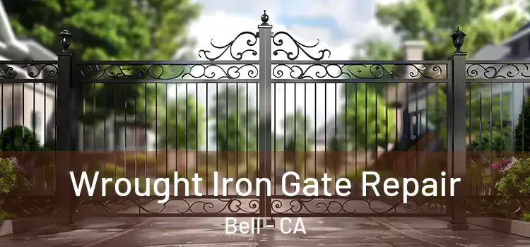  Wrought Iron Gate Repair Bell - CA
